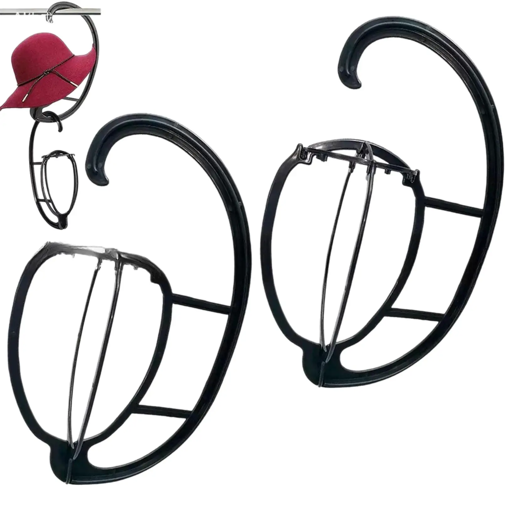 Chic Aesthetic Wig Display Hanger Stand