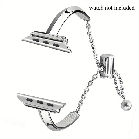 Metal Watch Band, 1 Count Fashion Ladies Bracelet Wristband Strap For Apple Watch iWatch Series 9 SE 8 7 6 5 4 3 2 1 41mm 40mm 38mm 49mm 44mm 45mm 42mm (Band Only)