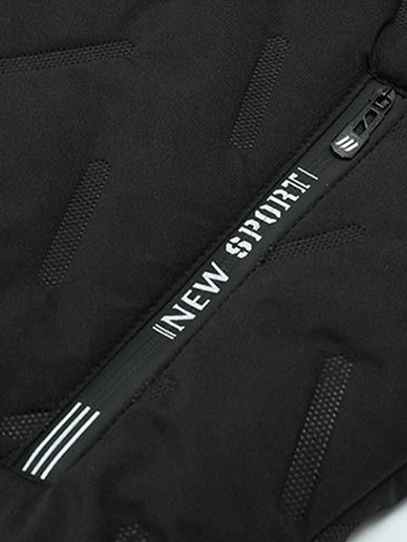 Men's winter thermal vest, wool lining, regular fit, polyester fiber, zipper design, machine washable, casual style, medium size men's top, solid color vest, wetsuit, tractor pattern, beige, black, crew neck, lightweight.