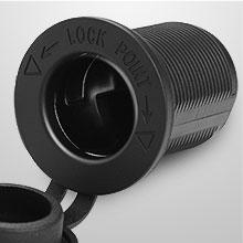 Nilight 4 in 1 ON/OFF Blue Charger Socket Panel w/ Dual USB Voltmeter Cigarette