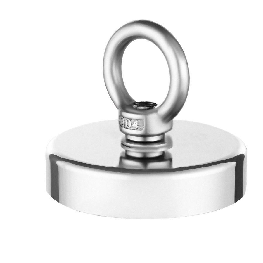 VEVOR Fishing Magnet, 700 LBS/318 Kg Pulling Force Super Strong Neodymium Fishing Magnet, Rare Earth Magnet with Handle Diameter 2.36 in/60 mm for Retrieving in River, Magnetic Fishing, Heavy Hanging VEVOR Fishing Magnet, 700 LBS/318 Kg Pulling Force Super Strong Neodymium Fishing Magnet, Rare Earth Magnet with Handle Diameter 2.36 in/60 mm for Retrieving in River, Magnetic Fishing, Heavy Hanging