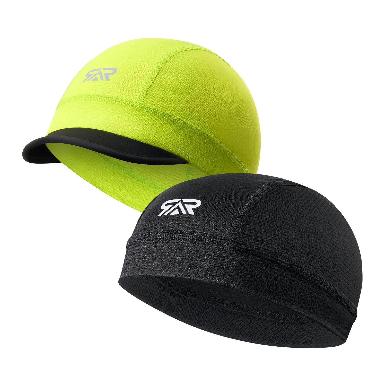 Black+Fluoro Green Mini Brim