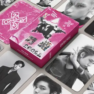 55Pcs Non-Repeating TX 7TH YEAR New Album Lomo Cards KPOP Male Group HD Photocards Fan Support Collection Merch