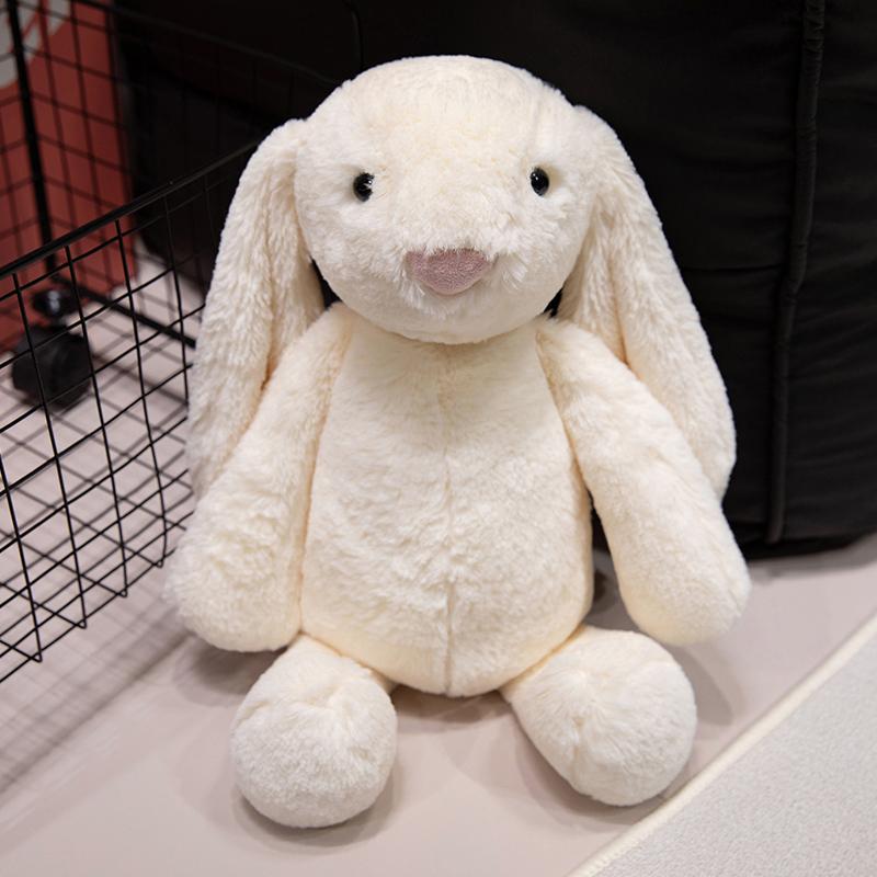 Cute Rabbit Plush Toy, 1 Count Soft & Comfy Plush Doll, Cuddly Stuffed Animal, Stuffed Animal Birthday Gift, Home Decor, Room Decor