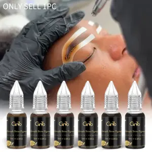 Airbrush Eyebrow Tint Ink 10ml | Semi-Permanent Brow Color, Waterproof & Transfer-Proof, Natural Brows That Last 3-7 Days