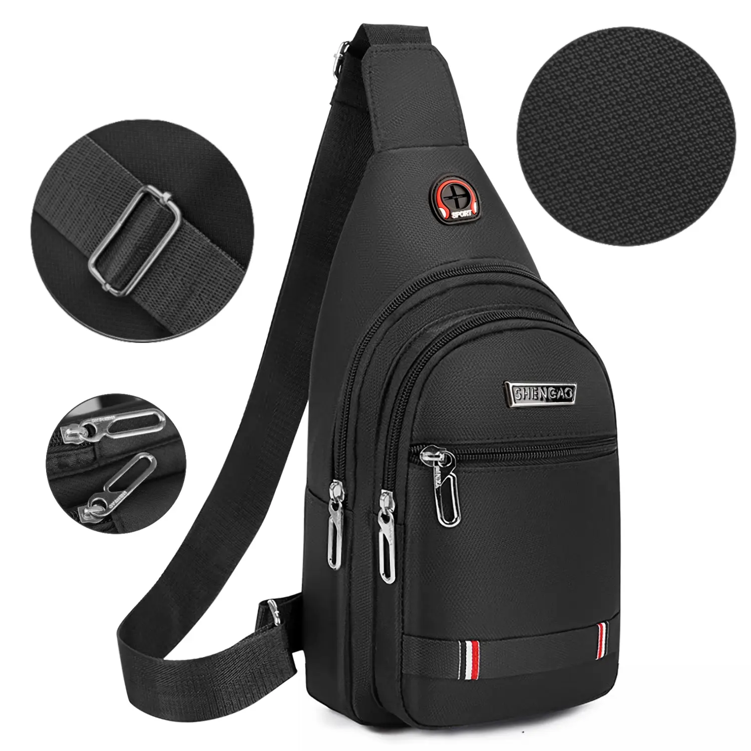 Ultimate Men's Sling Bag - Water Resistant Crossbody for Everyday Carry & Travel backpack functional multi