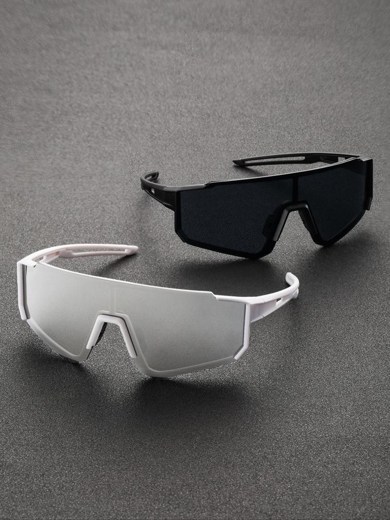 2-Pack Polarized Sports Sunglasses – Lightweight Protective Outdoor Cycling Shades, Unisex