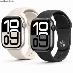 Premium Fluoroelastomer Sport Smart Watch Band - Wearable Accessories Compatible with Series 11, Durable Replacement Strap with Sweat Resistance, Flexible Comfort, Secure Fit