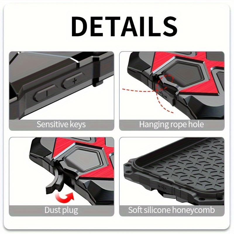 for IPhone 17 16 15 14 13 Pro Max 12 Xs 11 8 Plus Case XR SE3 SE2 Mini 7 Drop Triple Protection Phone Case Ultra-Durable Aluminum Alloy Camouflage Shockproof