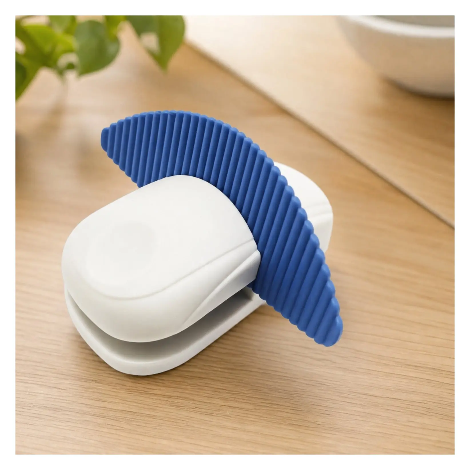Portable Desktop Document Holder Stand for Typing and Reading, A4 Paper Document Stand for Office Desk, BlueGift