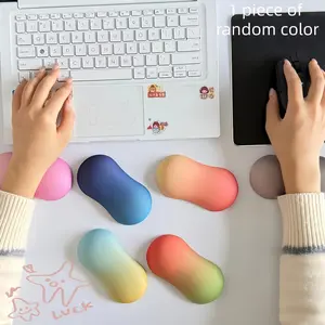 Ergonomic Memory Foam Mouse Wrist Rest, Relieves Carpal Tunnel Syndrome, Arthritis, Comfortable for All-Day Computer Use, Ideal Gift