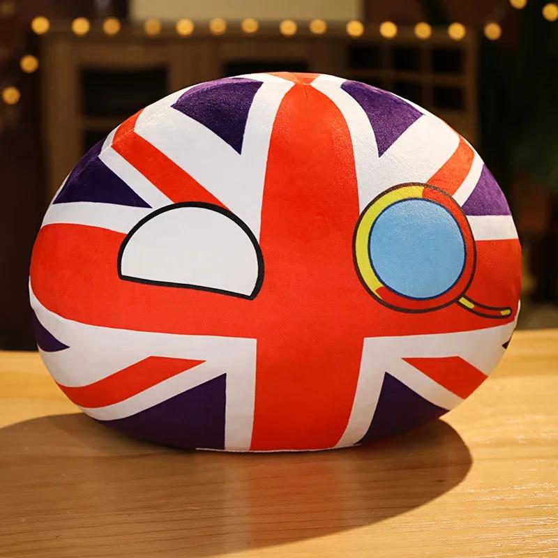 Anime Countryballs Plush Toy Multiple Countries Stuffed Pillow Gift