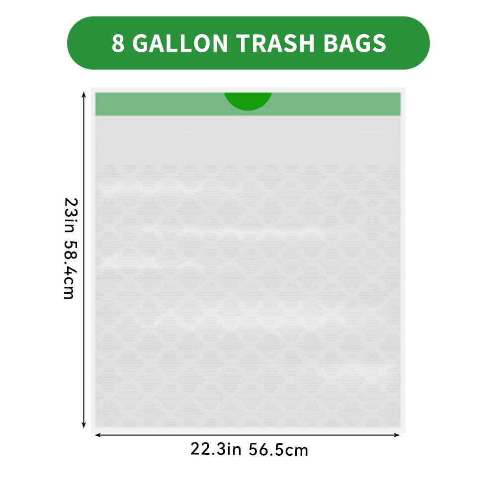 Scotts 52 Bags 8 Gallon Boxed Disposable Non Tear Puncture Tear Resistant Trash Bags, ODOR ELIMINATORTECHNOLOGY Kitchen,Toilet Drawstring Garbage Bags, Fresh Clean Scent With Lemon mint Scent, Multipurpose Easy To Usedrawstrings More Durable