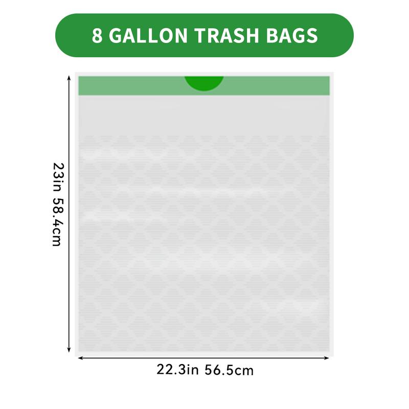 Scotts 52 Bags 8 Gallon Boxed Disposable Non Tear Puncture Tear Resistant Trash Bags, ODOR ELIMINATORTECHNOLOGY Kitchen,Toilet Drawstring Garbage Bags, Fresh Clean Scent With Lemon mint Scent, Multipurpose Easy To Usedrawstrings More Durable