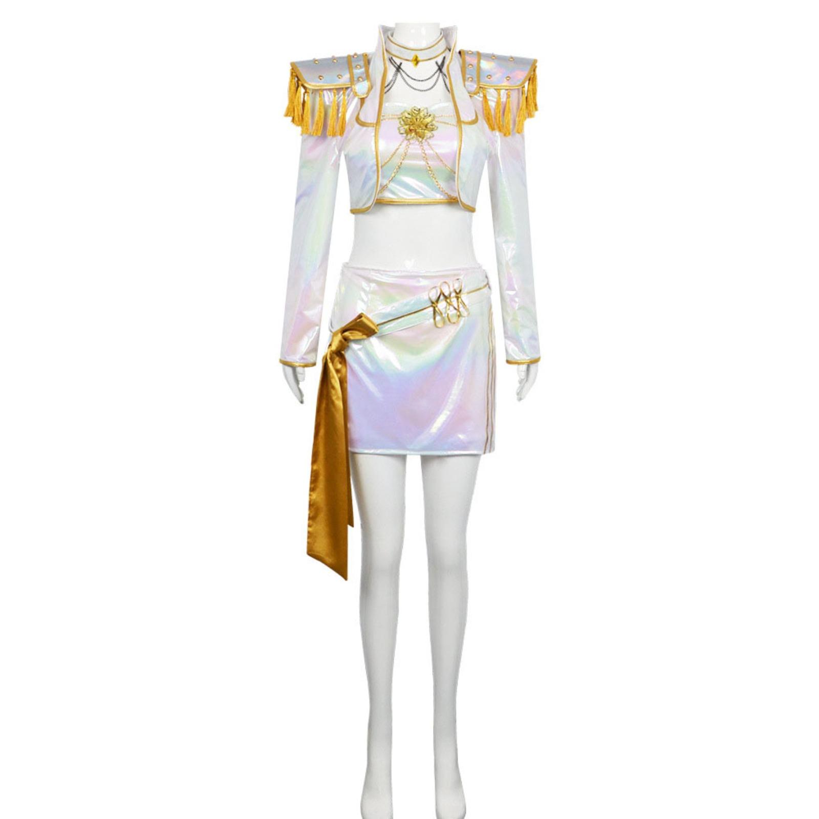 Halloween Dance Costume and Music fashion Style Cosplay Set |               3-piece Performance Set Children's Party Suitable for Ages 3-12