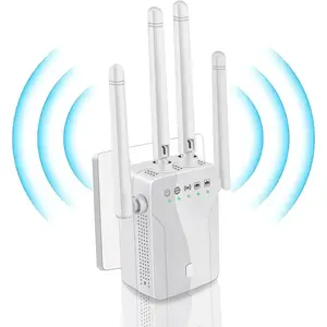 WiFi Extender Signal Booster for : Internet Repeater Range Covers Up to 8470 Sq.ft and 45+ Devices