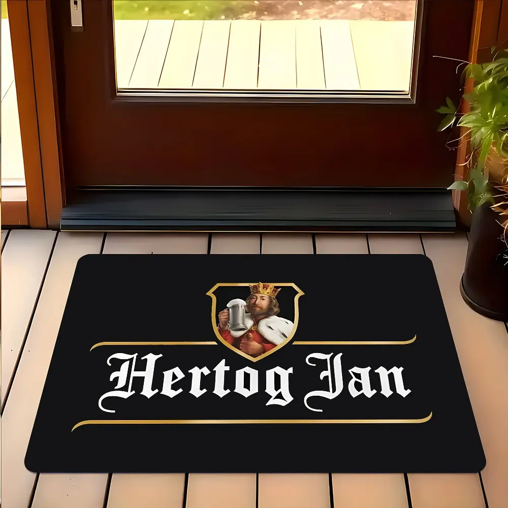 1 Piece King Shield Welcome Doormat,Creative Aesthetics Front Door Mat,High-end Design Highly Absorbent Floor Mats, Anti-slip Quick drying Soft Carpets, Suitable for Multi-scenario, Indoor Outdoor Entrance Carpet Home Decor,Perfect For Friend