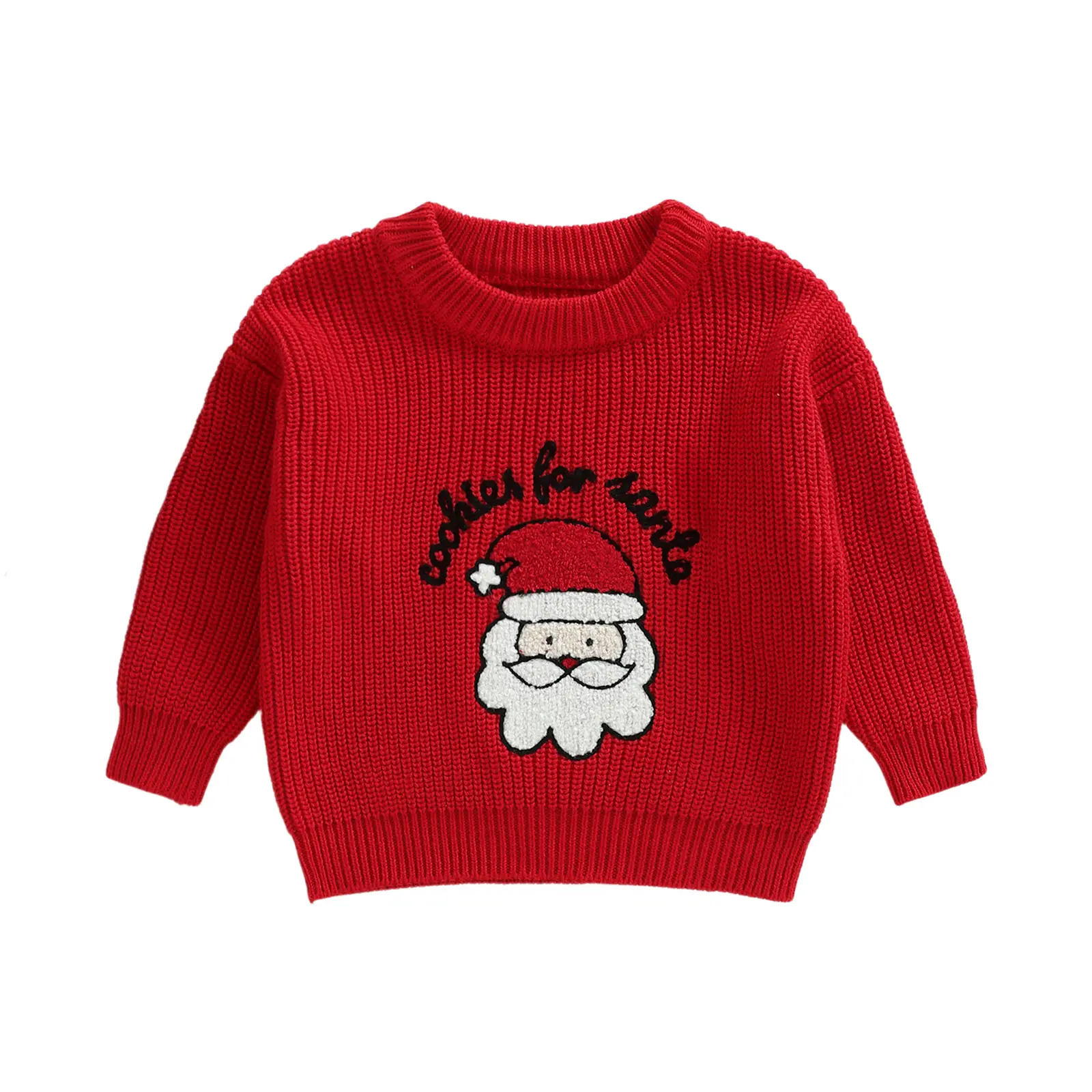 Baby Girl Boy Christmas Sweater Toddler Knit Sweatshirt Infant Xmas Clothes Fall Winter Pullover Top