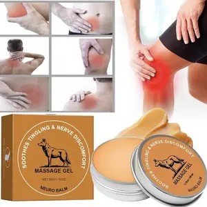 Therawolf Neuro Balm, Nerve Relief Balm for Neuropathy, Natural Herbal Joint Care Cooling Soothing Massage Cream with Magnesium and Menthol, Joint & Muscle Care Ointment (1)