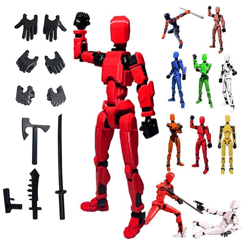 1PC 13 Joints Figure Articulate Movable Dummy Doll Diy Assembly Toy 3D Printed Action Figure Stop Motion Animation Dummy