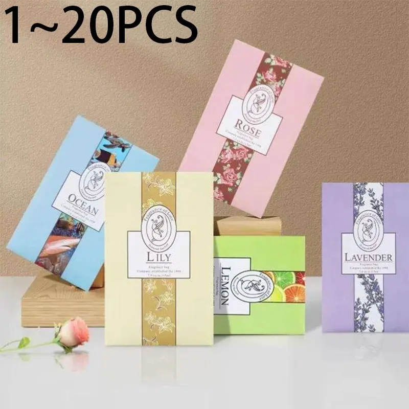 Custom Design Hook Scented Sachet Bag, Wardrobe Drawer Closet Air Freshener, Fragrance Diffuser for Home Decor, Aroma Enhancer, Aromatic Scents
