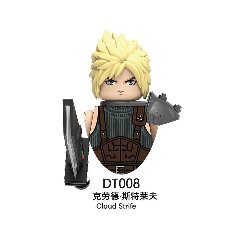 DT8903 Movie Game Cartoon FF Collection Action Figures Building Blocks Positive Characters toys Weapons Accessories Toys Gifts popular DT8903 Movie Game Cartoon FF Collection Action Figures Building Blocks Positive Characters toys Weapons Accessories Toys Gifts popular