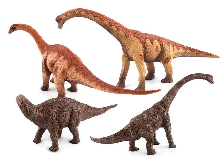 Realistic Simulated Animals Model Jurassic Herbivorous Dinosaur Apatosaurus Brachiosaurus Decor Toys For Children Birthday Gifts