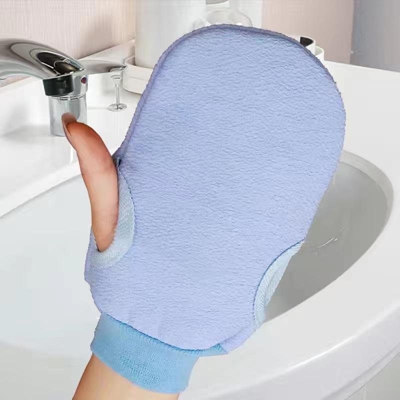Elastic Bath Gloves for Kids & Adults, Durable Shower Towel Scrubber, Perfect for Daily Use, Ideal Gift for Family Members