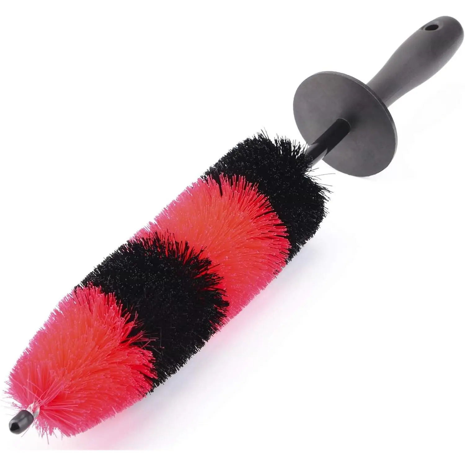 Wheel Rim Brush, Soft Bristle Long  Tire Washing Tool | Detailing for Exhaust Tips Engine,   Auto  SUV RV, No