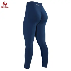 AUROLA Influence Collection Workout Leggings for Women,No Roll Up Squat Proof New Scrunch Seamless Compression Gym Pants