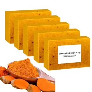 Tuturmeric & Kojic Soap, 1/3/5pcs Deep Cleansing & Brightening Soap Bar, Hydrating Body Wash Soap for All Skin Types
