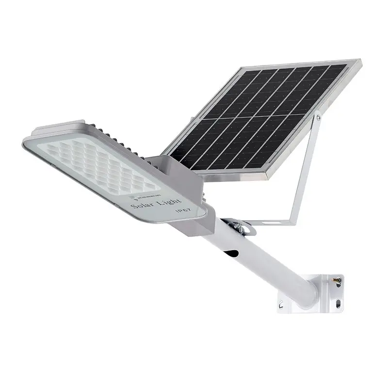 High Brightness Split Solar Street Light,Dusk to Dawn Auto On/Off for Garden&Pathway Lighting IP65 Waterproof Remote Control Solar Lights Outdoor Mounted Light summergarden