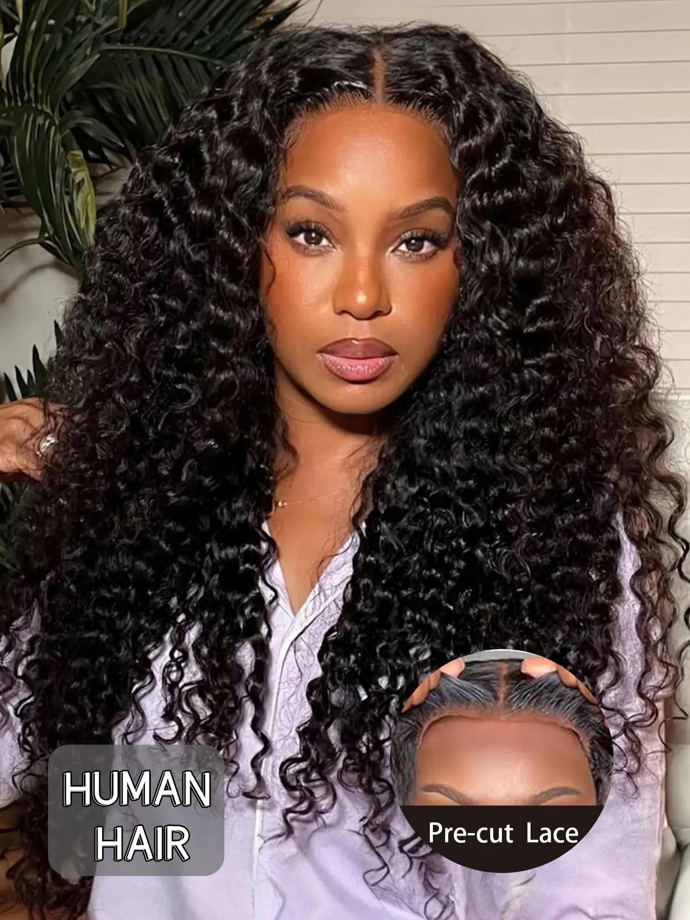 Big Hair Energy Jerry Curly Human Hair Wig, Extra Long 20–28 Inch Bouncy Curls With 5x5 Glueless Lace Closure, Full Body Texture, Natural Bounce And Ready To Transform Your Look