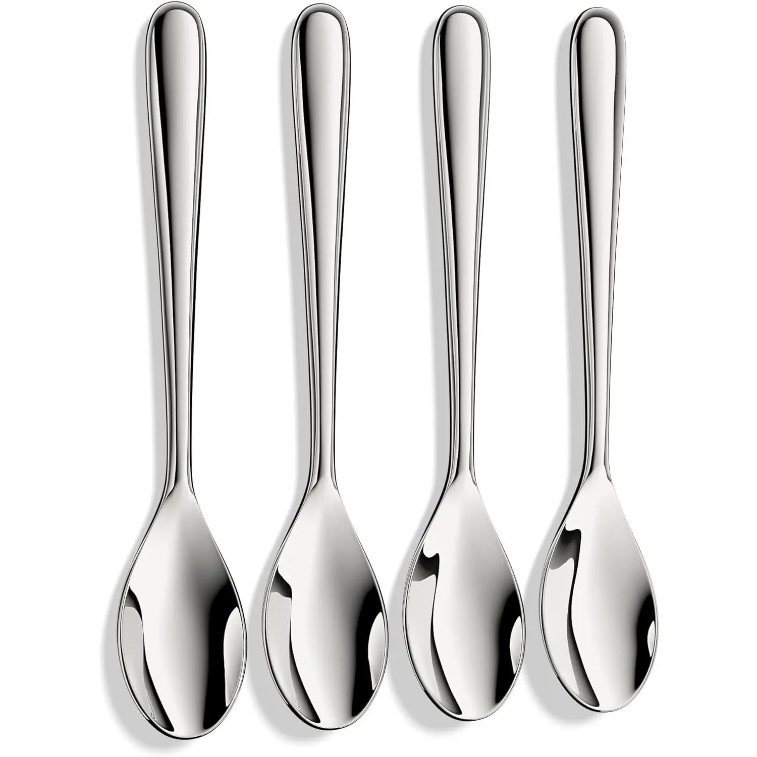Demitasse Espresso Spoons,Forged 18/10 Stainless Steel Mini Teaspoons Coffee Spoons,4.7 Inch,Set of 4,Heavy Duty and Dishwasher Safe