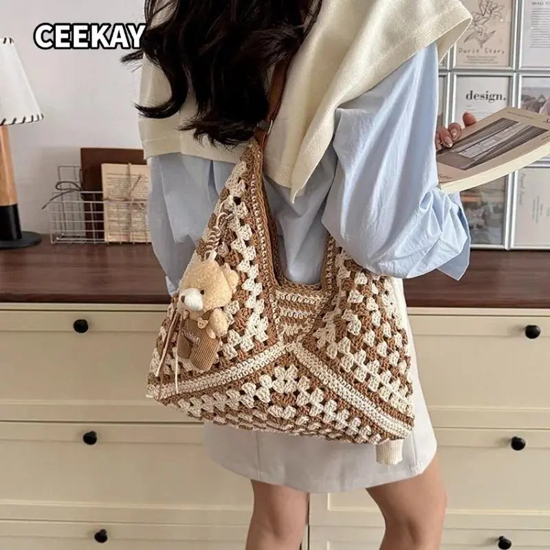 CEEKAY Sling Bag U-shaped Wide Mouth PU Adjustable Lightweight Multi-color Ladies Vacation Travel Casual Hand Shoulder Purse