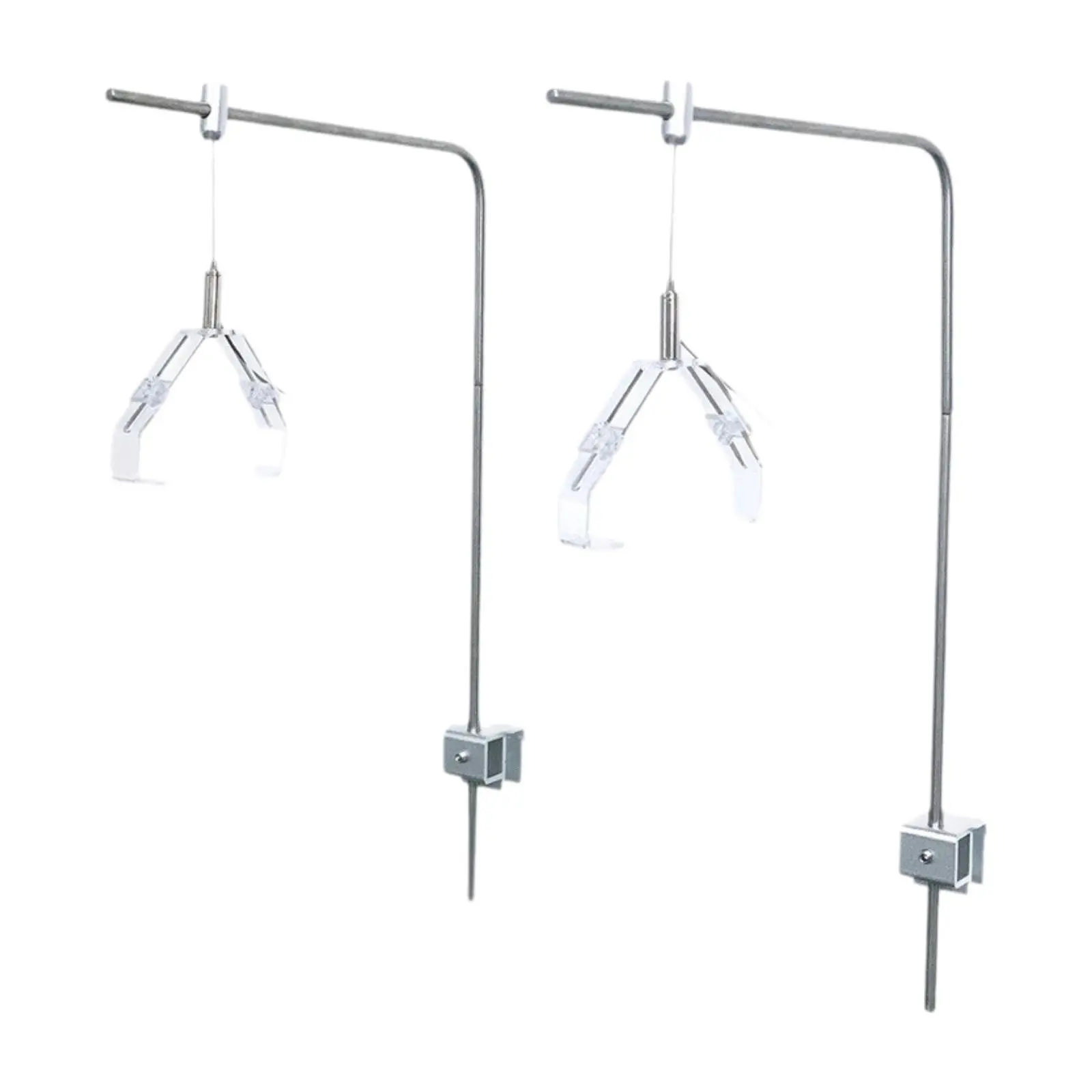 2-Pack Aquarium Light Stands, LED Lamp Holders Lighting for Freshwater Fish Tanks, Durable & Stable Design, Perfect for Aquatic Environments