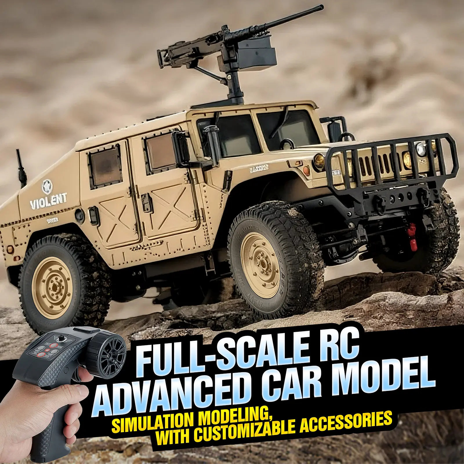 Professional RC Full Scale Remote Control Off Road Vehicle C8835 Adult Climbing Car Variable Speed Belt Simulation Multiple Mode Lighting Doors Can Open Children's Electric Exquisite Toy Car Model Birthday Gift