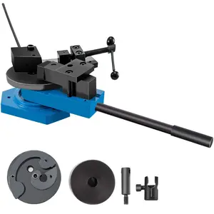VEVOR SBG - 40 Metal Scroll Bender High - Hardened Steel Scroll Bender Combination of Scroll Radius and Angle Bending Universal Metal Rod Bender For Steel Brass Cooper Aluminum