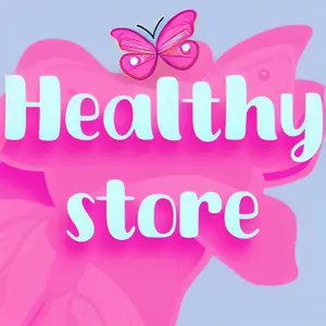 Healthy store shop logo