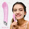 Silicone Face Cleansing Brush, Massage Tool, Vibration Massager, USB Rechargeable, Hy-620 Model, Facial Cleansing Tool