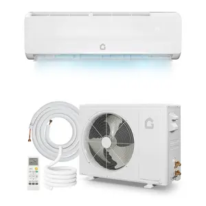 OP-12000 BTU，4-IN-1 YEAR-ROUND COMFORT， Mini Split Air Conditioner - 19 SEER2 Ductless Inverter AC with 115V, Cools Up to 750 Sq. Ft, Built-in Heat Pump System, White