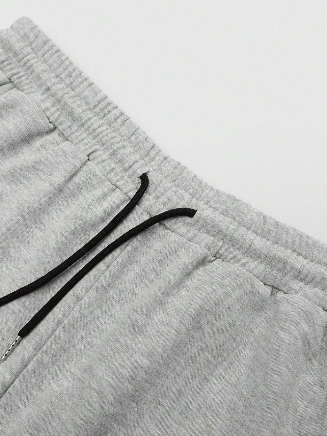 Men's Casual Fitted Sports Pants, casual sports trousers, Street Style Joggers, Fashion Essential for All Seasons, Moderate Fabric Thickness
