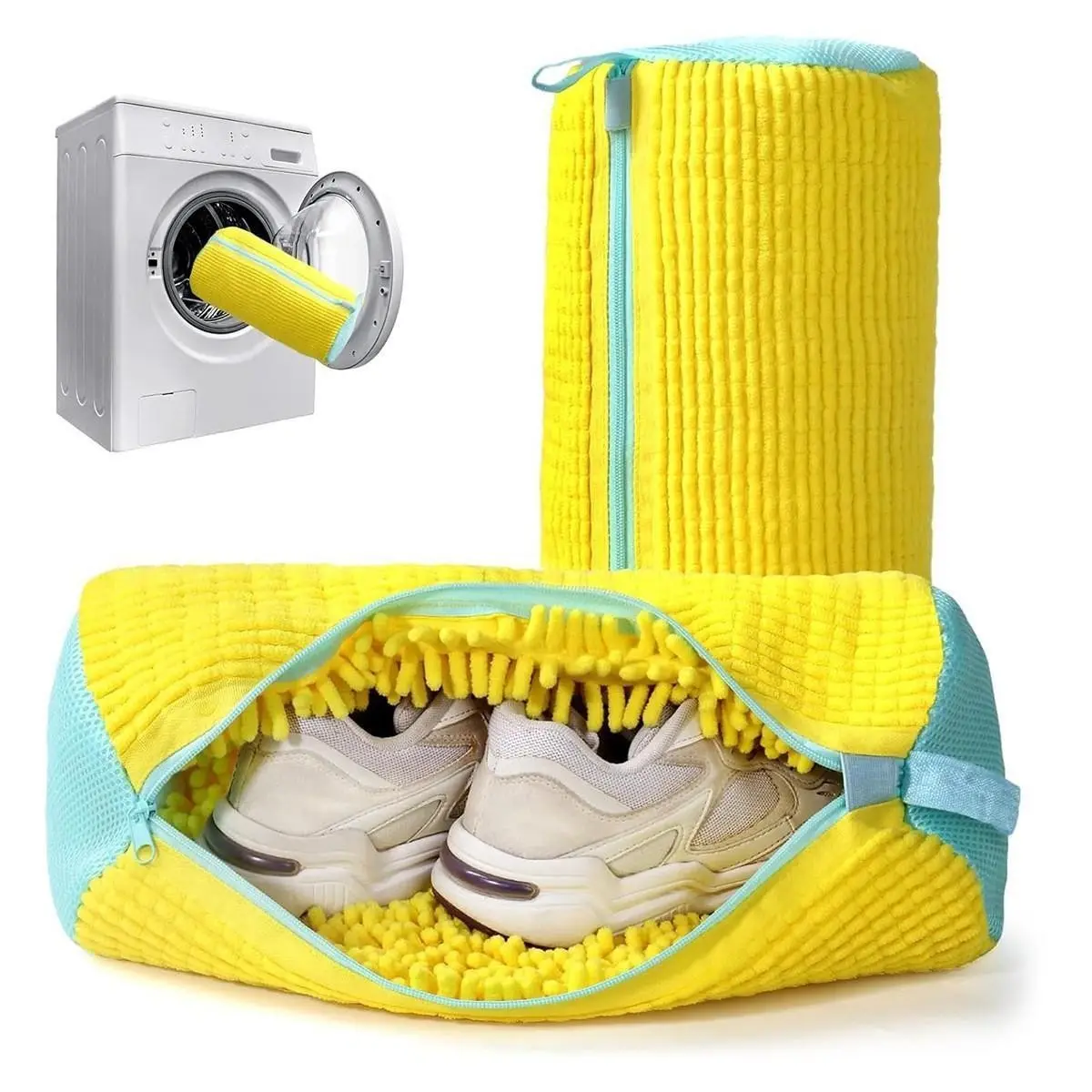 1pcs Washable Shoe Bag, Care Bag, Lazy Person's Shoe Protection Bag, Essential for Machine Washing Shoes, Shoe Laundry Bag