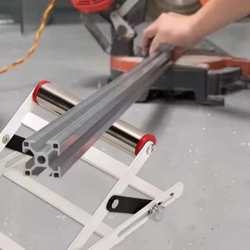 Cutting Machine Support Stand Adjustable Height Portable Folding Saw Support Frame, Multi-Functional Woodworking Tool