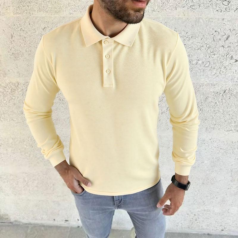 Men's Polo Shirt, comfortable short-sleeved casual fit, classic collared T-shirt, suitable for work, golf, travel and everyday wear.