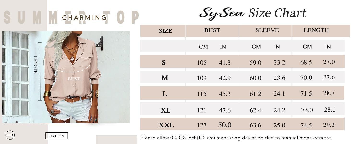 Imily Bela Womens Solid Lapel Long Sleeves Button Down Shirt Top Casual Basic Office Blouse