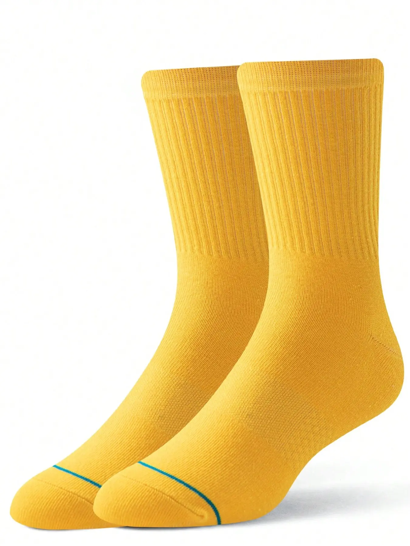 10 Pairs Men's High Waist Ankle Socks, Business Mid-Calf Formal Leather Shoes, High Cuff Sports Long Socks, All Seasons Casual Style