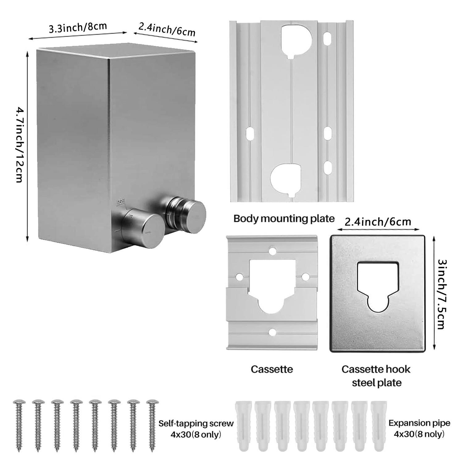 Stainless Steel Retractable Clothesline, 1 Count Household Invisible Wall Mounted Clotheslines, Storage, Sun-dry, Balcony Drying Drying Rack, Adjustable Heavy-duty Clothesline for Home, Hotel, Summer Gift#TOP PICKS