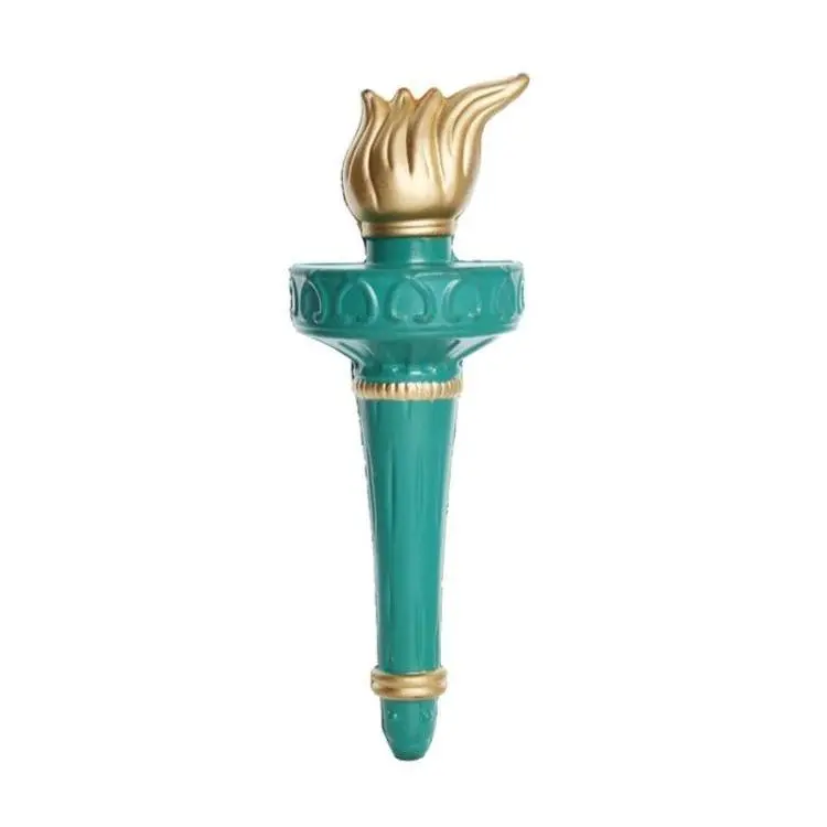 Statue of Liberty Crown Headband & Torch Prop Set, Plastic Resin Costume Accessories for Halloween,  Themed Party