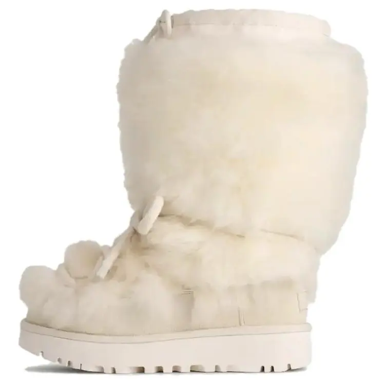 UGG Wmns Classic Tall Chalet Boot' White' 1171570-WHT